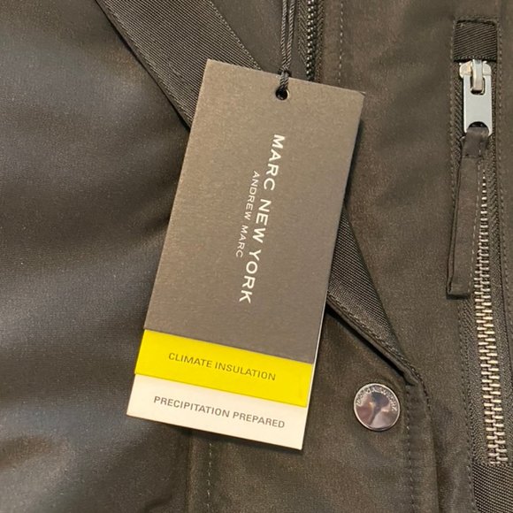 ❄️ 😍FABULOUS❄️ 😍Marc New York by Andrew Marc Black Carina Parka -S 50% OFF RTL - Picture 6 of 11